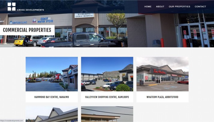 Commercial properties category